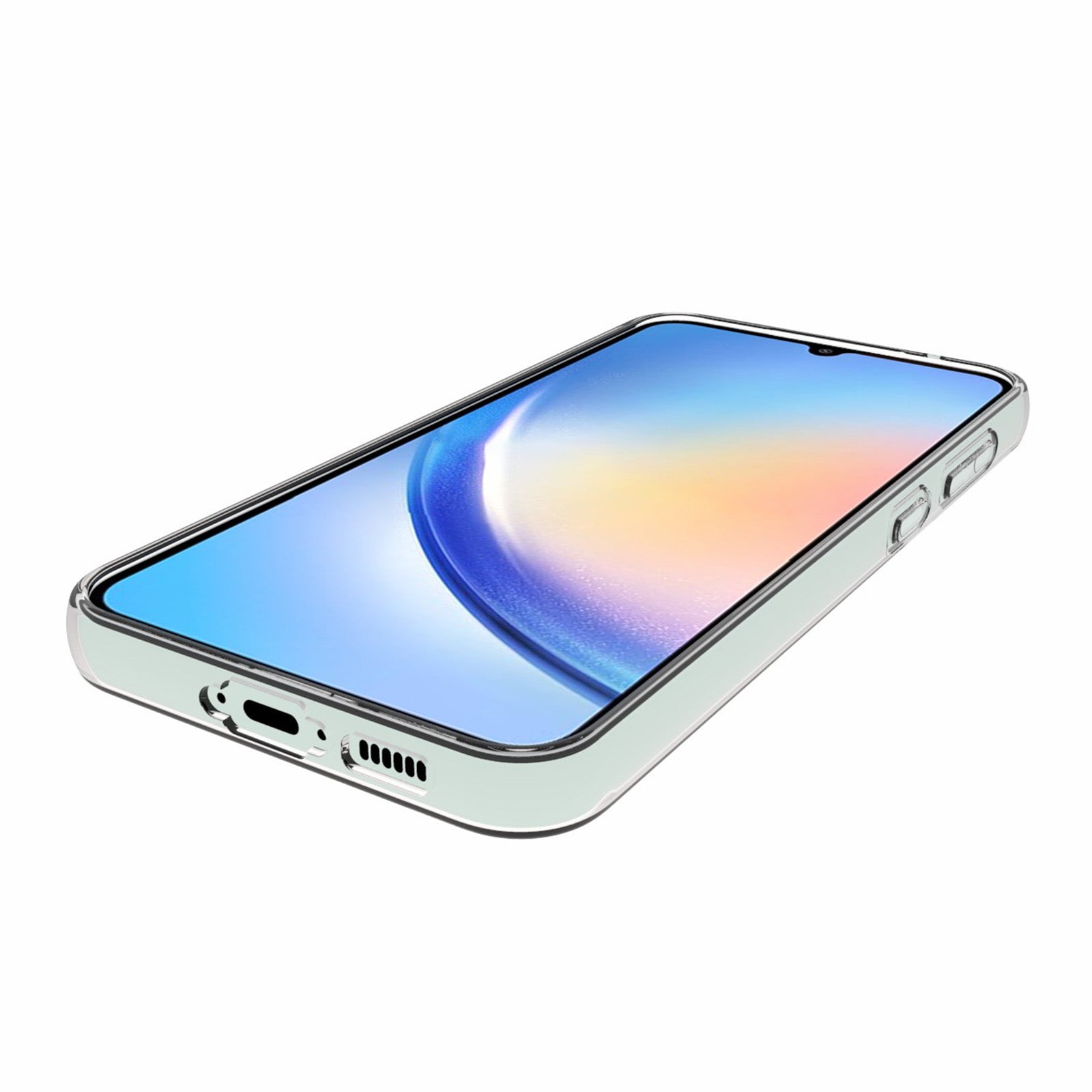 TPU Phone Case for Samsung Galaxy S23 FE , Inside Watermark-Free Texture Transparent Cover TPU Phone Case for Samsung Galaxy S23 FE , Inside Watermark-Free Texture Transparent Cover